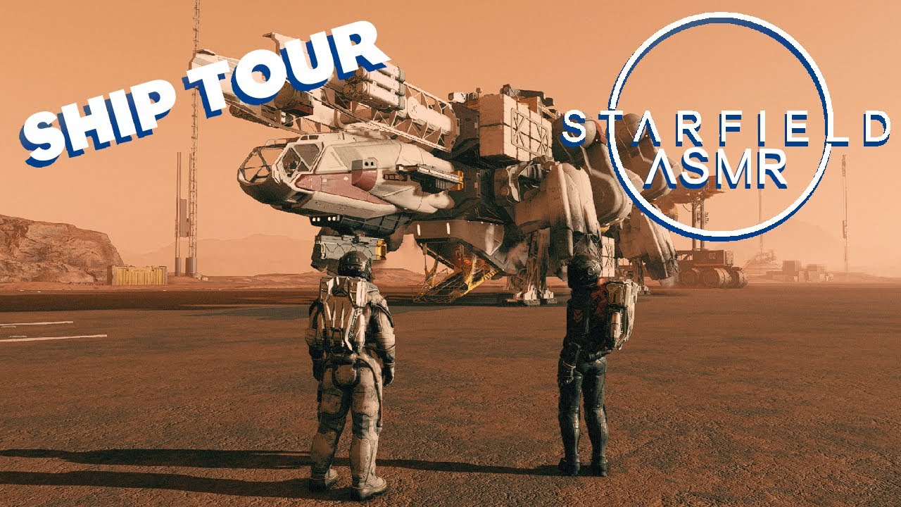 🚀 Ship Tour + Apartment Decorating 👨‍🚀 Starfield ASMR | Whispered, Relaxing Gameplay