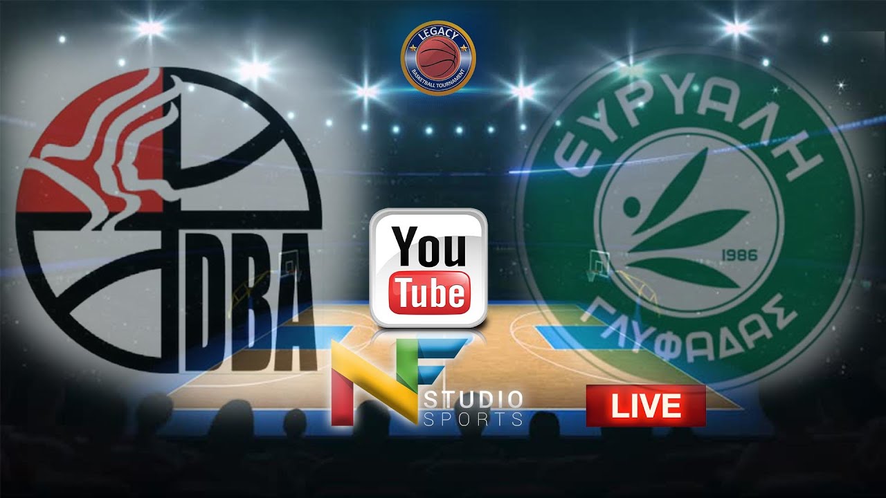 LIVESTREAMING | ΔΑΣ ΔΡΑΠΕΤΣΩΝΑΣ - ΕΥΡΥΑΛΗ ΓΛΥΦΑΔΑΣ | ΤΕΛΙΚΟΣ  | LEGACY BASKETBALL TOURNAMENT