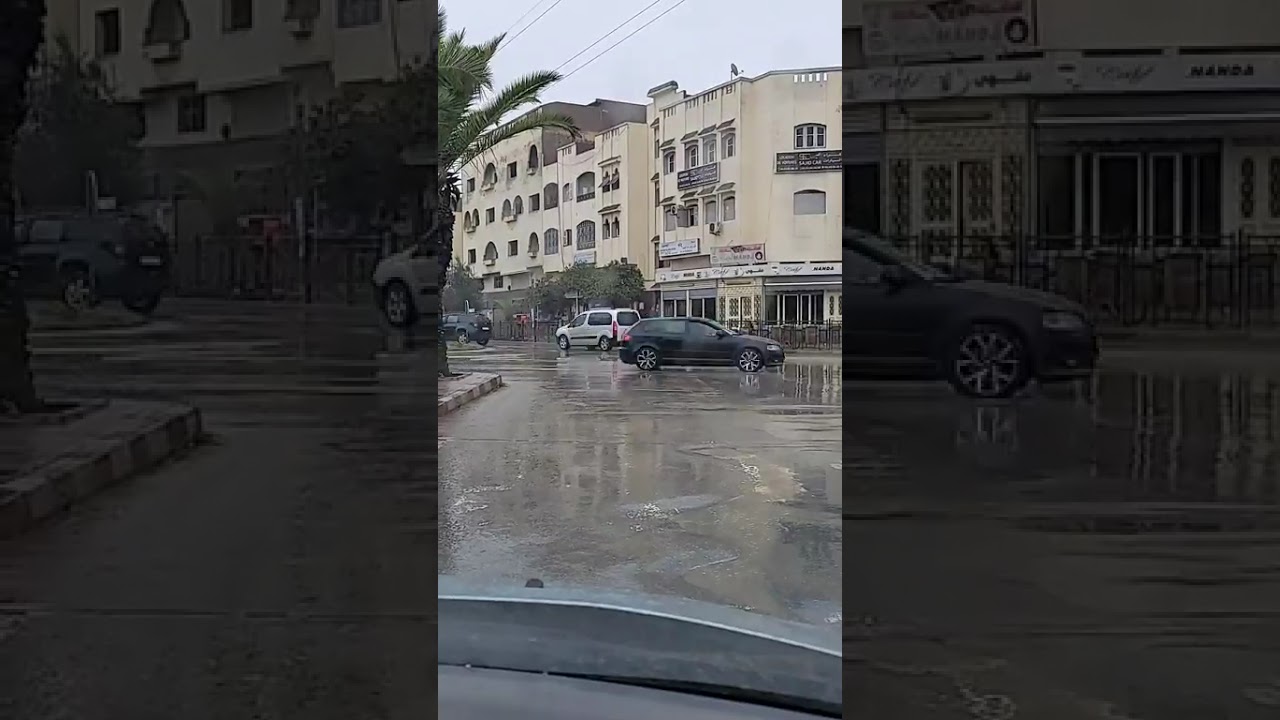 مباشرة من خريبكة جو ممطر وبارد  بعاصمة الفوسفاط يومه الإثنين كيف داير الجو عندكم؟ ومنين كتابعونا