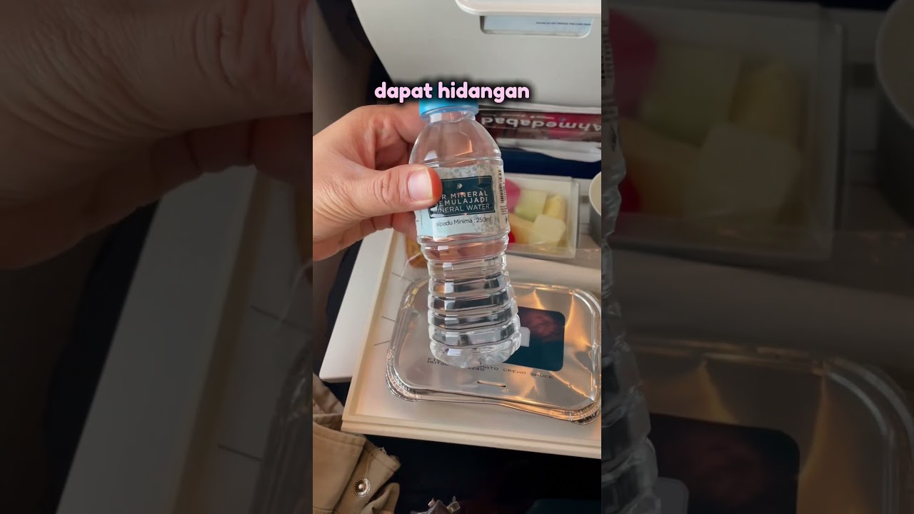 Makan di Garuda Indonesia VS Malaysia Airlines