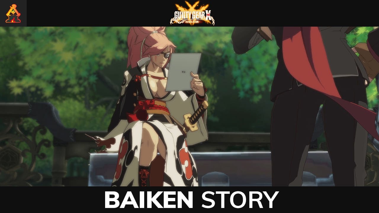 Baiken - 4K Story Cutscenes (Arcade Mode) - Guilty Gear Xrd -REVELATOR-