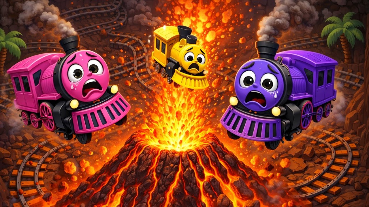 🚂 Головоломка «Поезд-экспресс» (Уровень «Вулкан») | Геймплей на Android, Эпизод 570