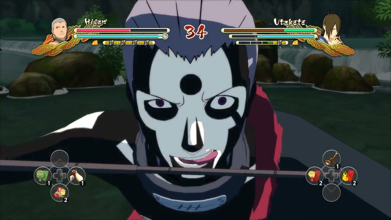 Hidan vs Utakata - Naruto Shippuden Ultimate Ninja Storm 3 Full Burst