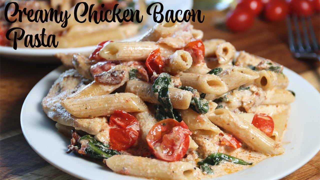 Creamy Comfort: Chicken Bacon Pasta that Hits All the Right Notes!