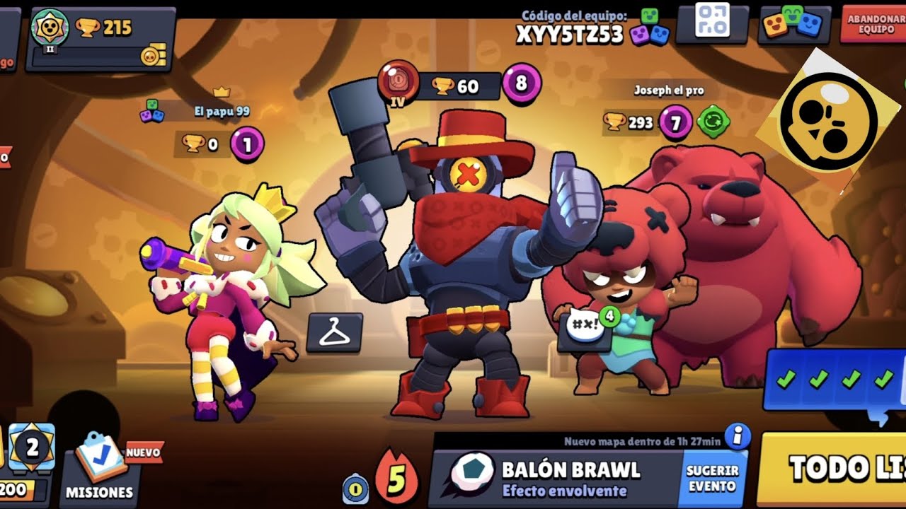 Jugando brawl stars con josh