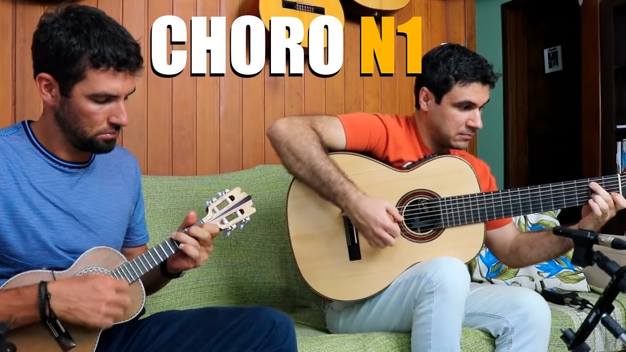CHORO Nº 1 - Villa Lobos | Dueto de Violão e Cavaquinho | Marcos Kaiser & Alan Roger