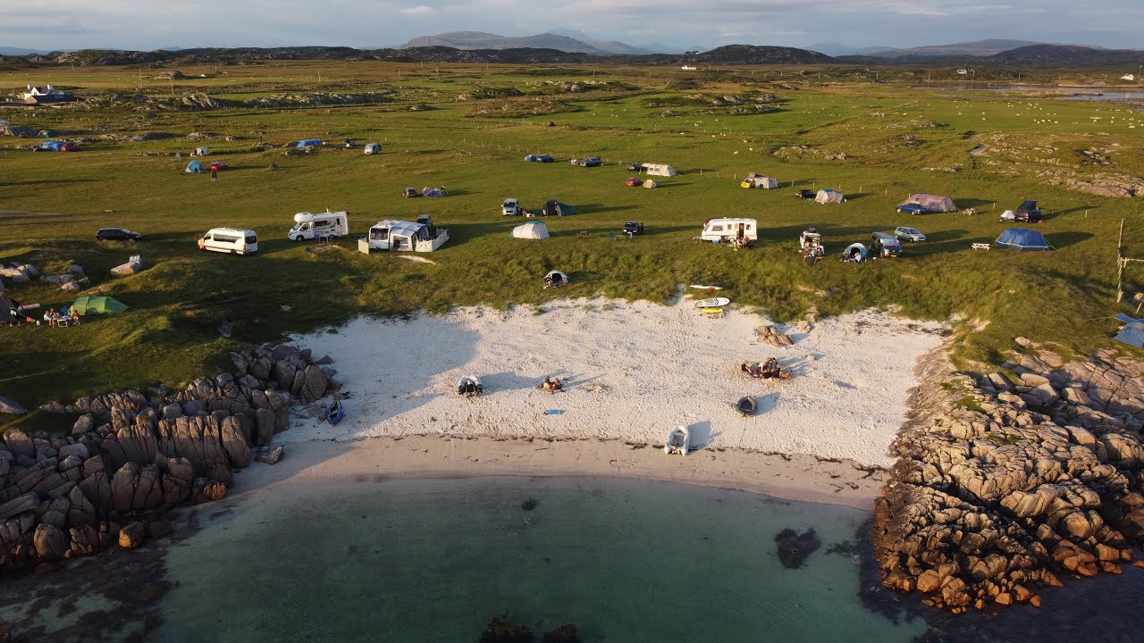 Fidden Farm Campsite, Fionnphort, Isle of Mull, Scotland