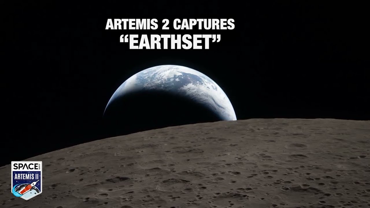 Wow! Artemis 2 captures stunning 'Earthset