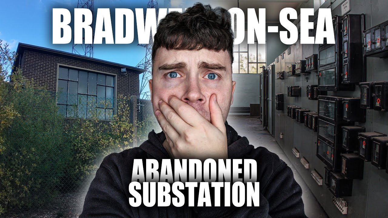 Полностью заброшенная подстанция (застывшая во времени).