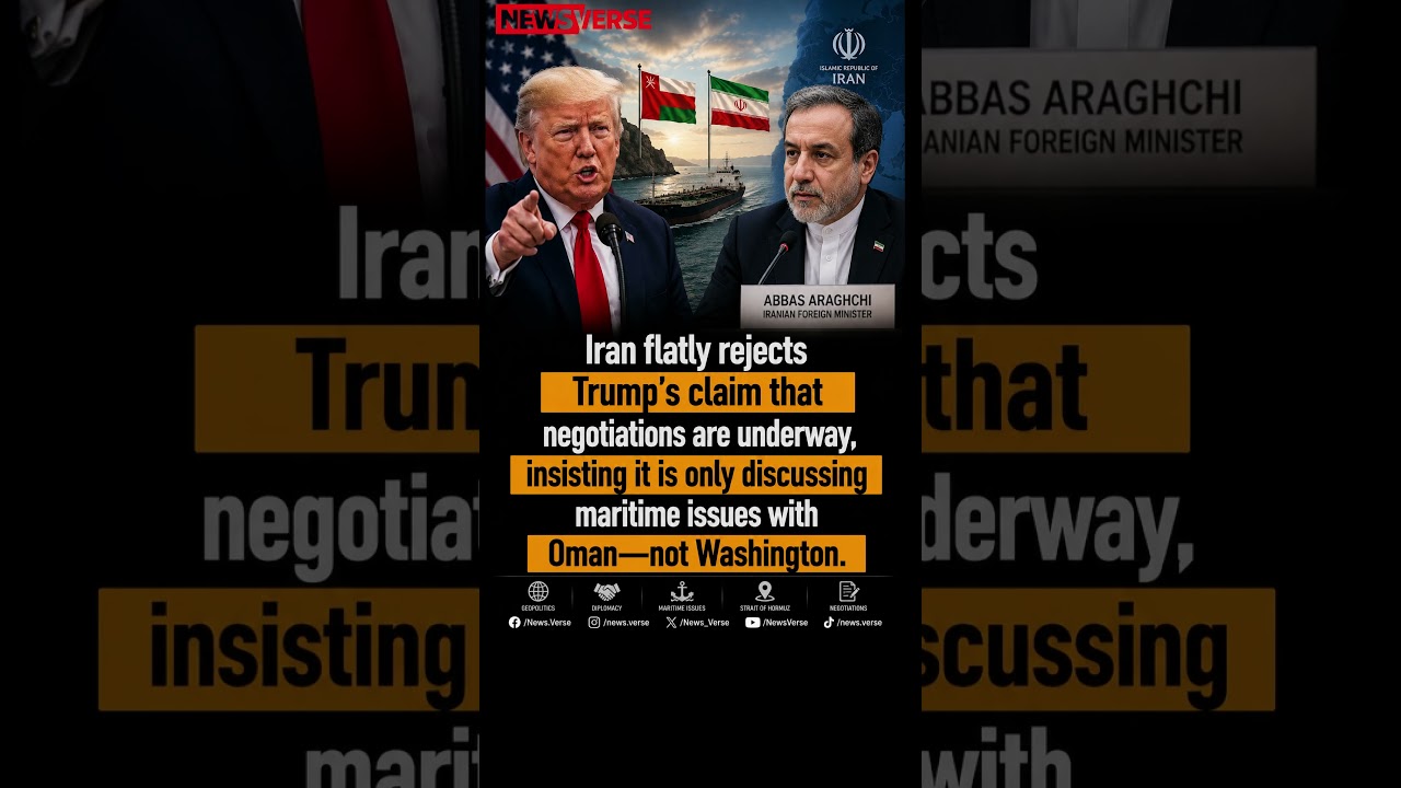 &ldquo;Not Negotiating&rdquo; &mdash; Tehran Rejects Trump&rsquo;s Claim #iran #news #geopolitics