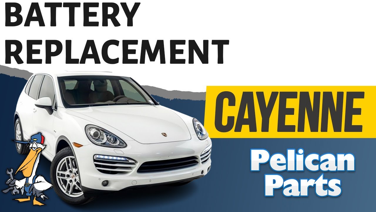 Porsche Cayenne 958 Battery Replacement (2011-2019)