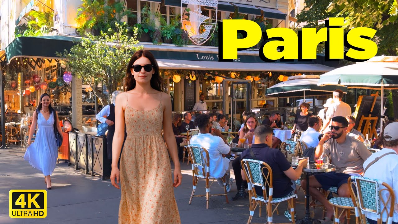 🇫🇷Paris Walk 4K60fps HDR -Avenue Montaigne, La Seine Docs, Rich Paris- (25/08/2025)