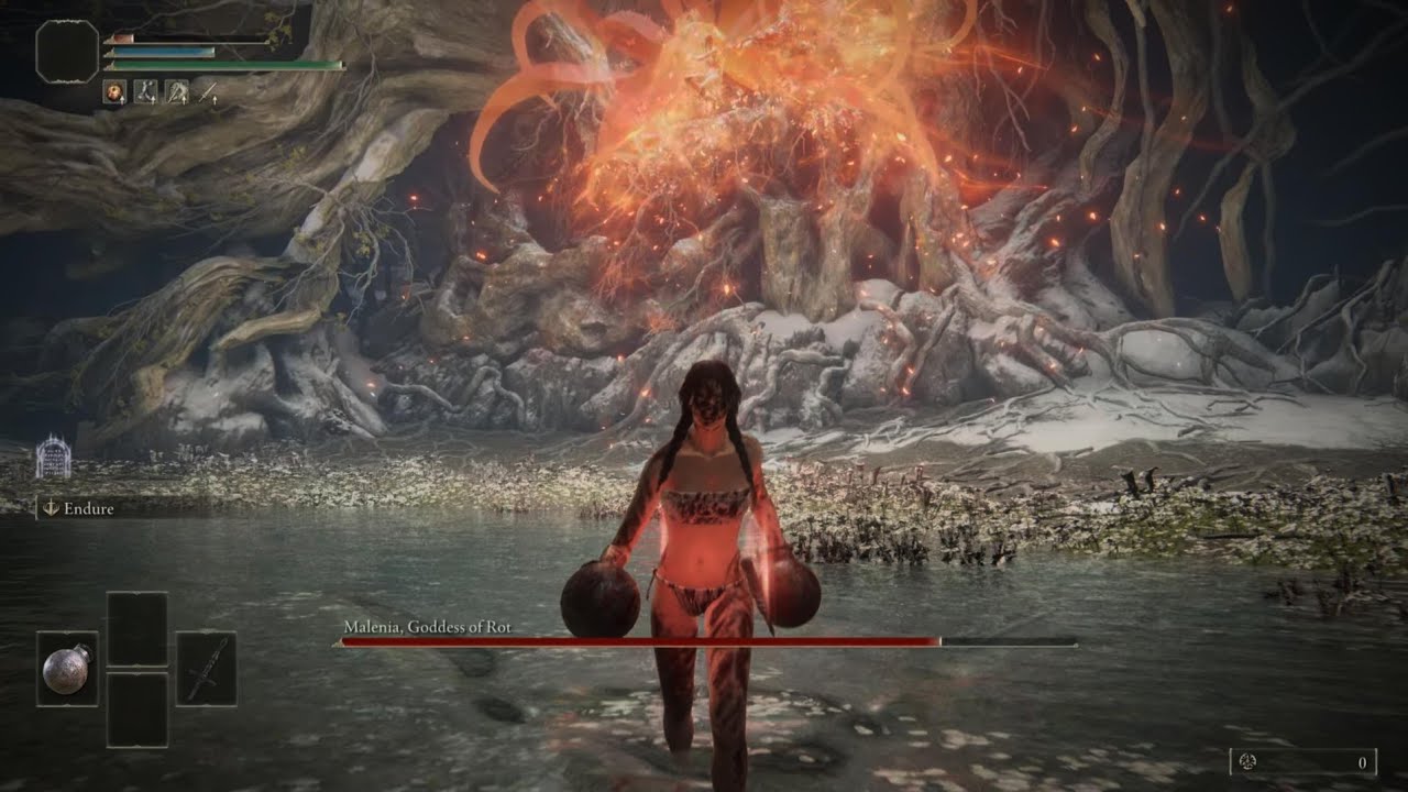 Elden Ring: Malenia RL1 NG+7 No Hit/Roll/Buffs/Aux