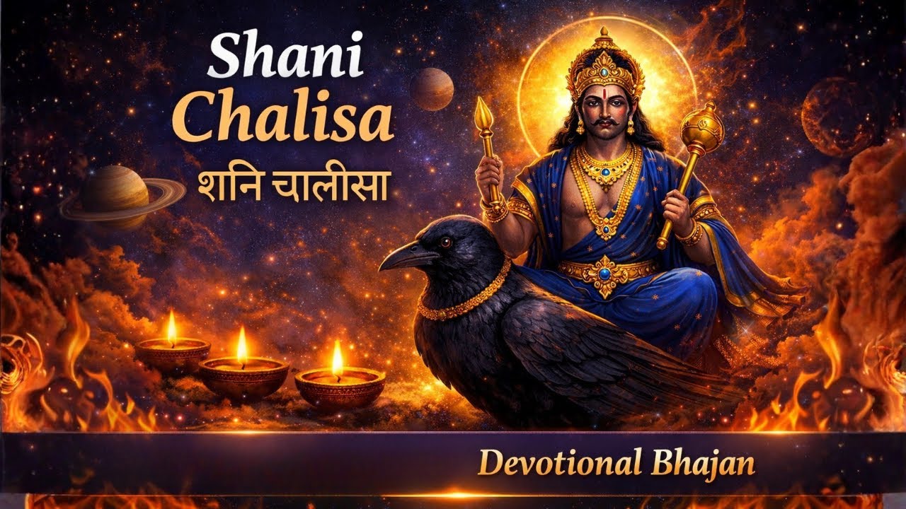 Shani Chalisa | शनि चालीसा | Shani Dev Bhajan | Hindu Devotional Songs