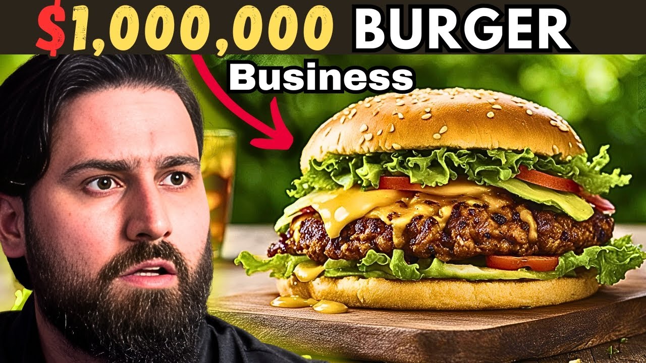 $1 to $1,000,000  Burger Recipe! Business idea