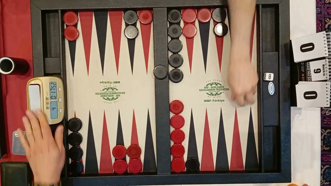 Burak Çulhacı G2 (top/black) - Mustafa Şen (bottom/red) WBF Kocaeli Open Defeated 3th round match