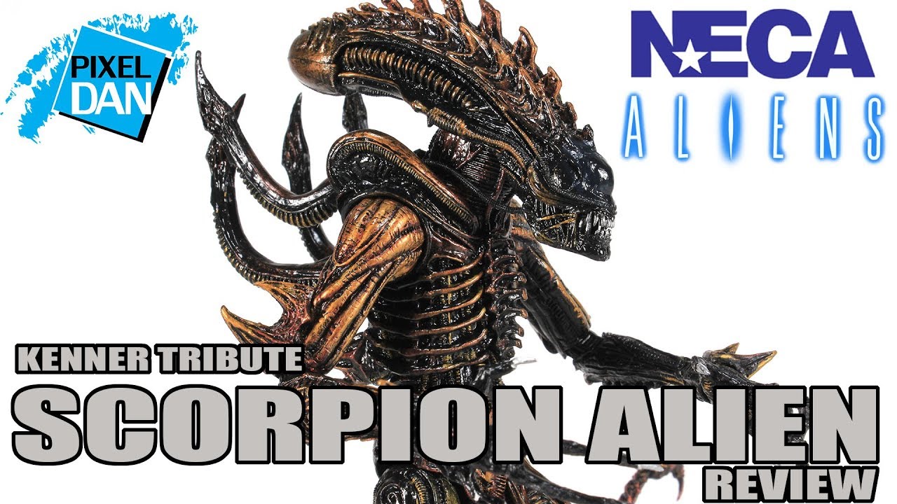 Scorpion Alien NECA Toys Kenner Tribute Figure Review