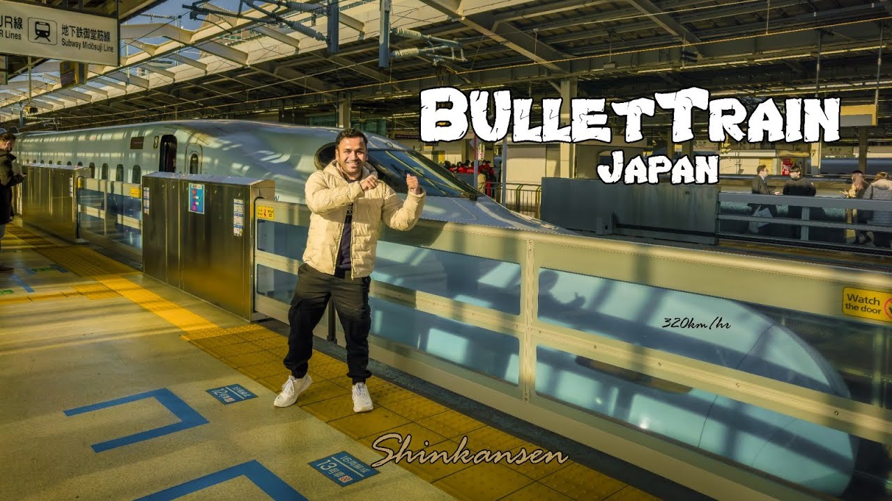 In Japan Bullet Train (Shinkansen) | Tokyo To Kyoto