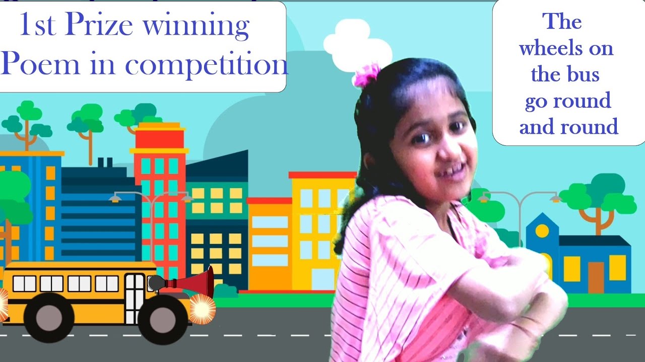 Poem Competition For Kids/Children | Poem For School Poem Recitation With Action