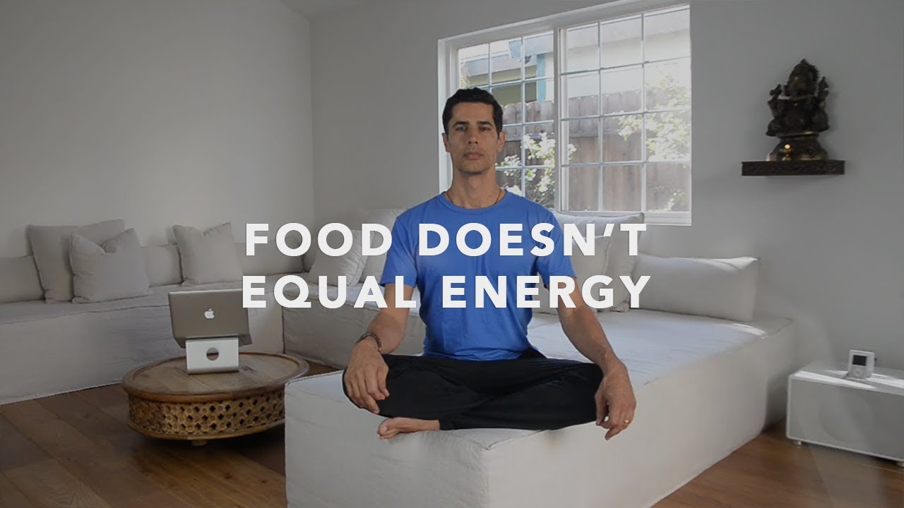 Food Doesn't Equal Energy