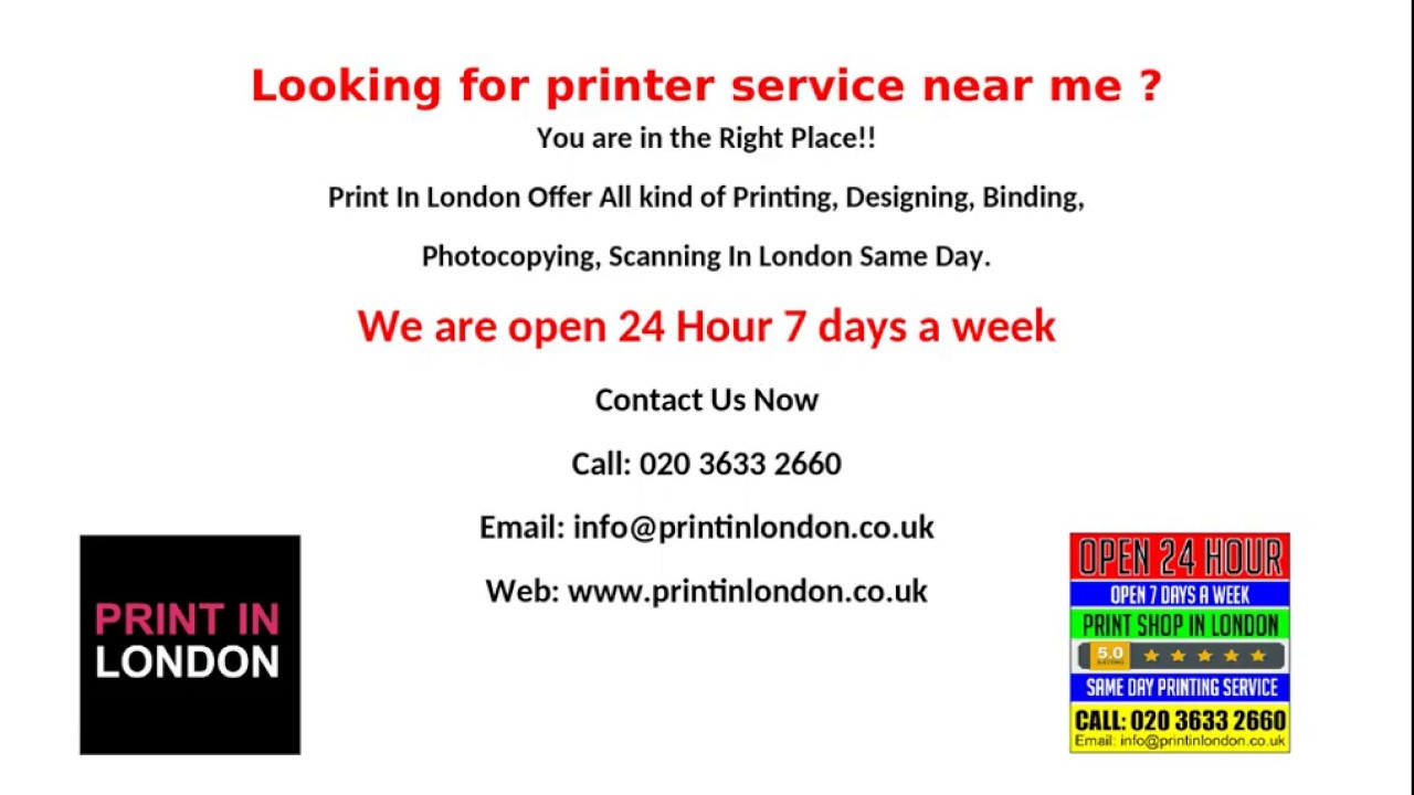 Looking for printer service near me?