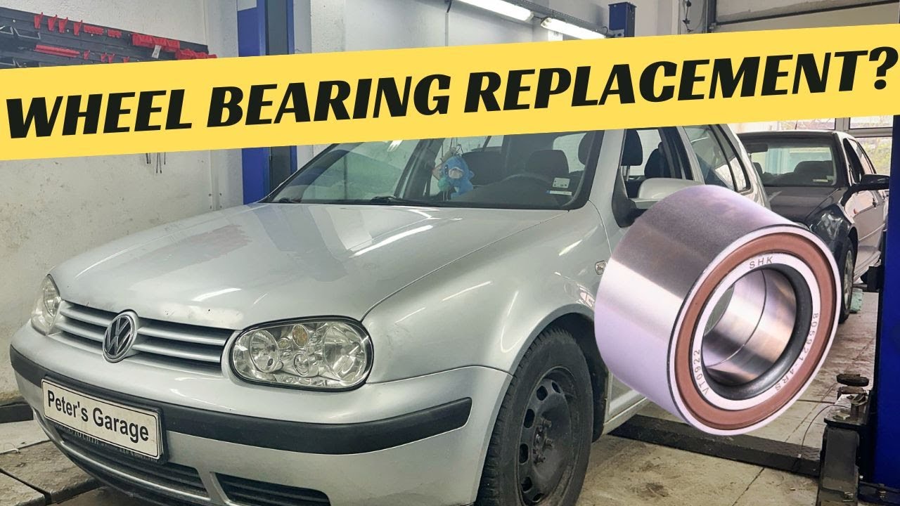 VW Golf 4 Front Wheel bearing replacement