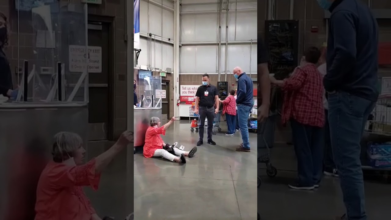 Karen refuses to wear mask at costco