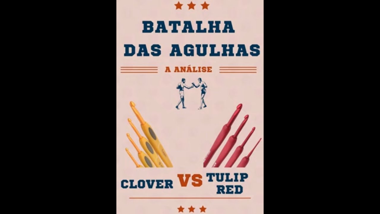 Batalha da Agulha Clover Vs Agulha Tulip red