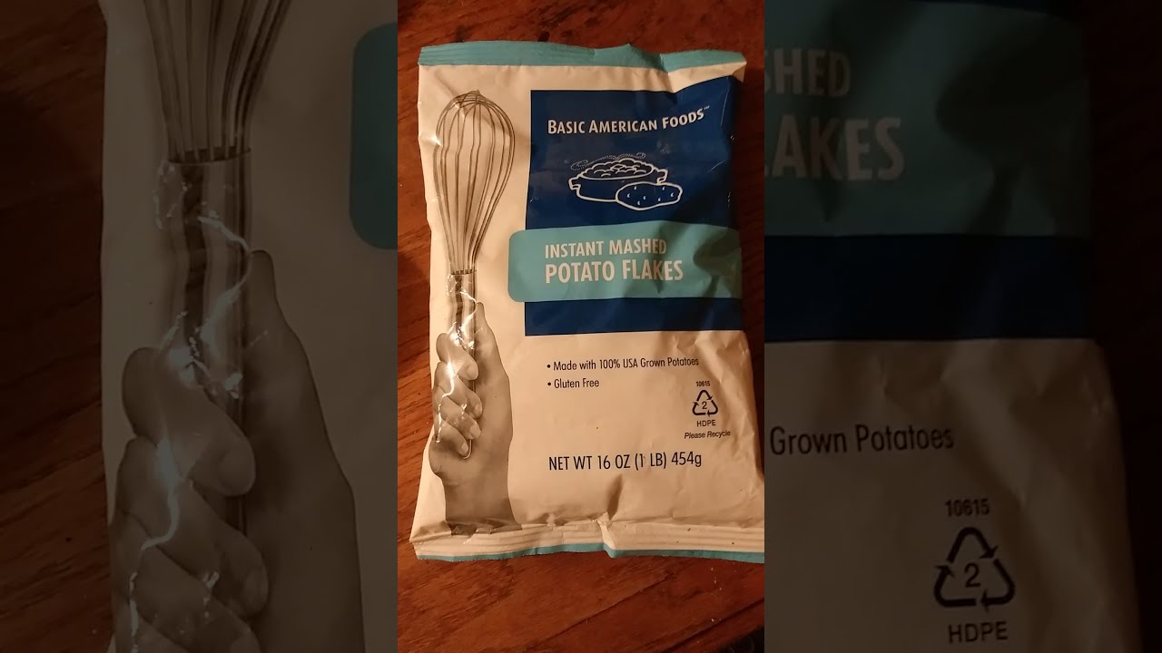 Basic American Foods Instant Mashed Potato Flakes Review