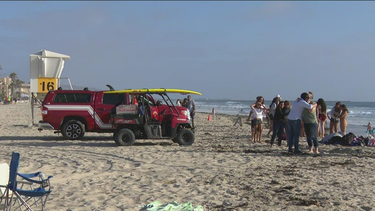 2 people rescued, one still missing at Mission Beach
