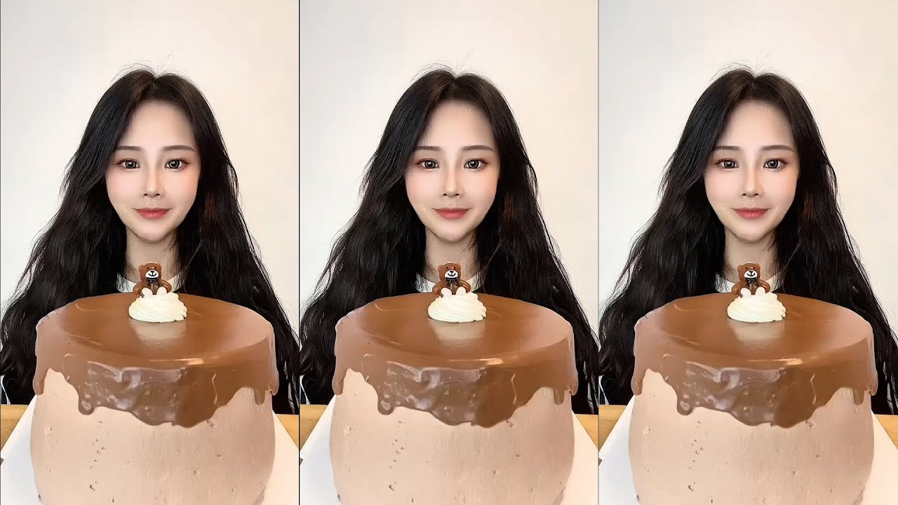 🎂Rich & Melty Chocolate 🍫 Cake  🎂 Eating Show *Mukbang*Asmr*초콜렛 케이크 먹방