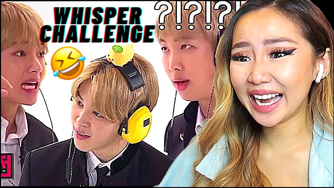 LACHIMOLALA! 🤣 BTS ‘WHISPER CHALLENGE’  | REACTION/REVIEW