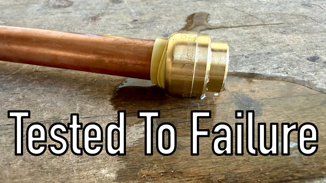 ProPress vs. SharkBite Pressure Test: Which No-Solder Fitting is Better?