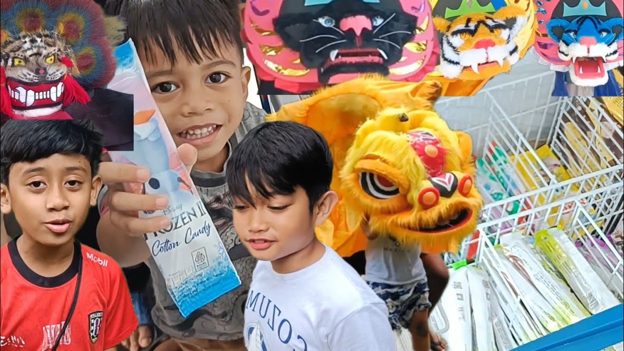 Main Barongan Dan Makan Es Krim Rame Rame