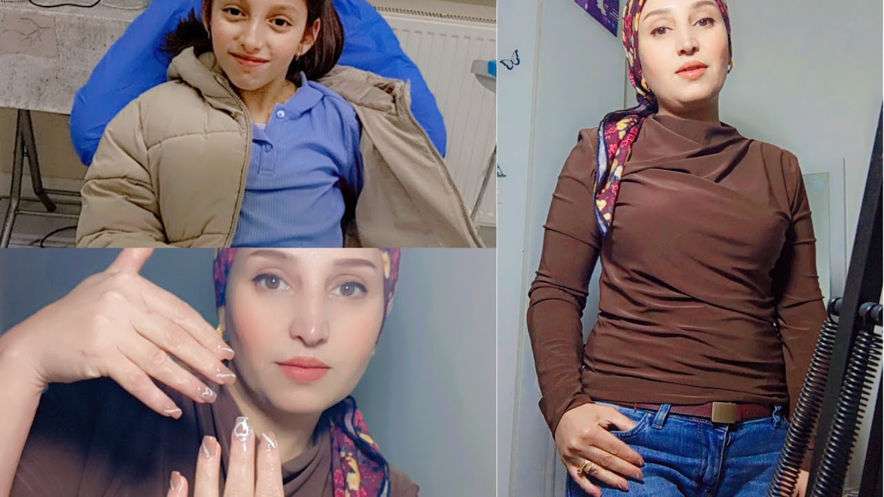 لاول مره بسوي اظافري اعطوني رايكم بس ليش على طول فرحه الوحده ما بتكمل 😴🤒