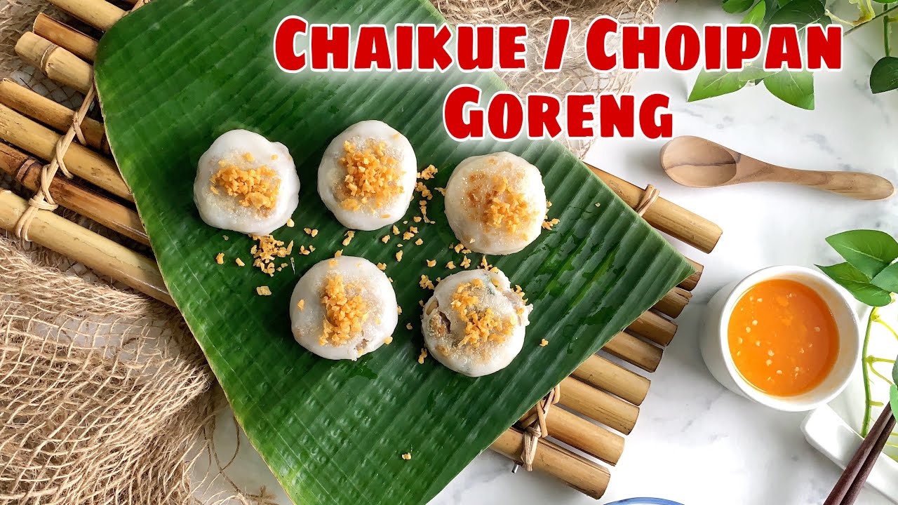 CHOIPAN / CHAIKUE GORENG || Lengkap dengan Resep Isian Talas