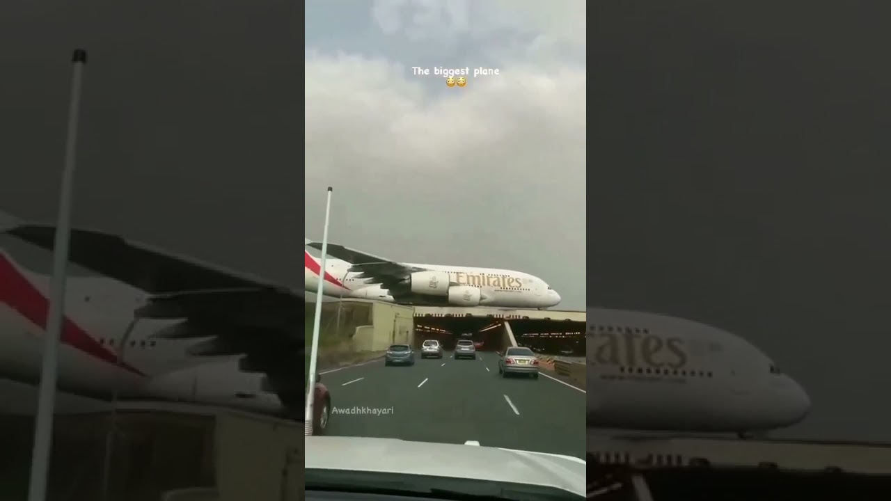Emirates Landing | The Biggest Plane