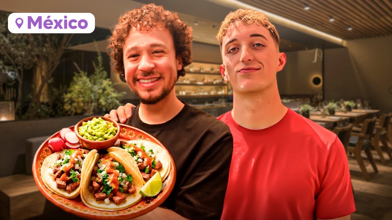 LUISITO me INVITA a SU RESTAURANTE en MÉXICO