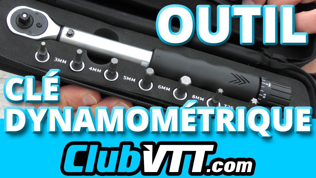 La clé dynamométrique : outil indispensable pour entretenir son vtt - 364