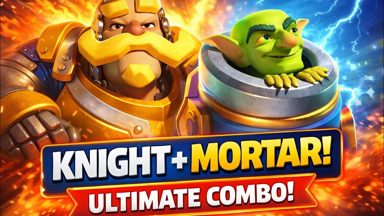 Knight + Mortar is BROKEN 😱 || RoyalStrikeYT