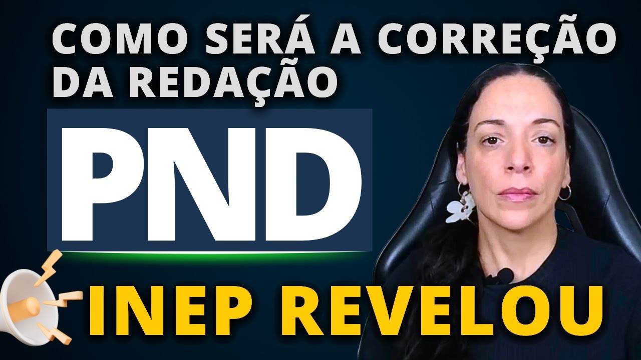 INEP Revelou os Critérios de Correção da Redação | Prova Nacional Docente - PND