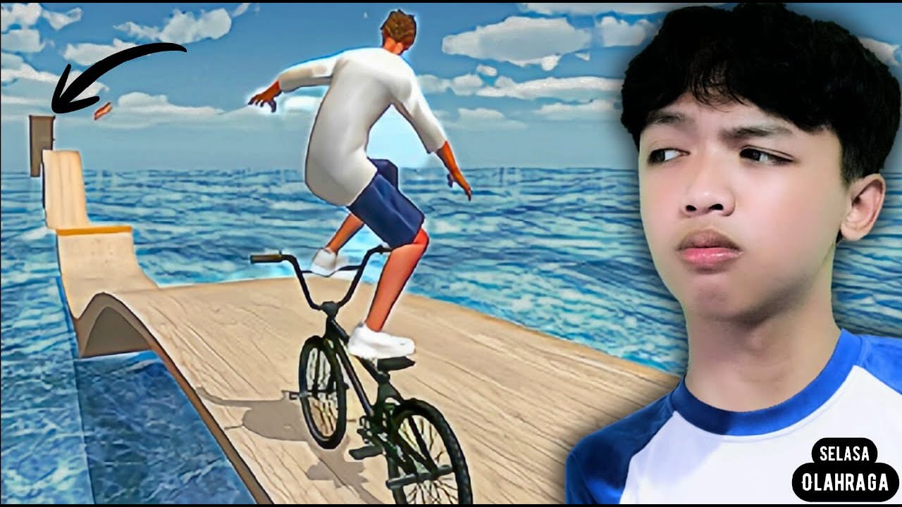 MELEWATI SEGALA RINTANGAN MENGGUNAKAN SEPEDA | BMX Space