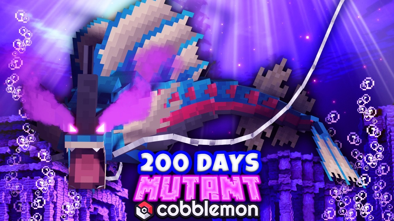 200 DAYS in MUTANT Cobblemon [FULL MOVIE]