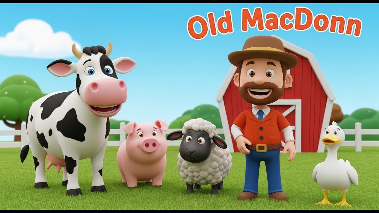 Old MacDonald Had A Farm 🚜 | Top Kids Song | Top Nursery Rhymes & Kids Songs | Farm Animals