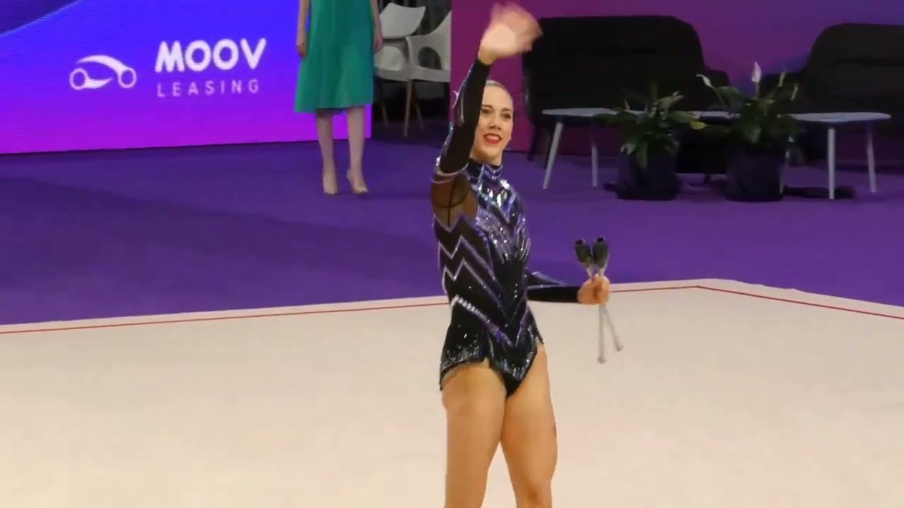 Polina Berezina Mazas/Clubs - FIG World Cup Challenge Cluj Napoca 2024