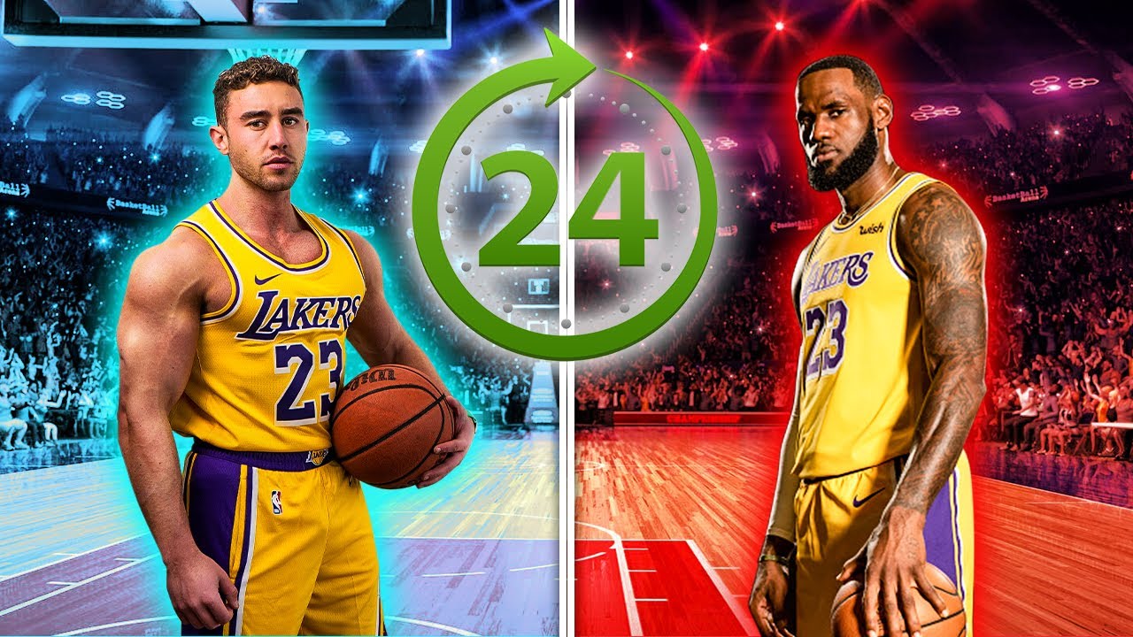 Eating and Training like LEBRON JAMES for 24 Hours