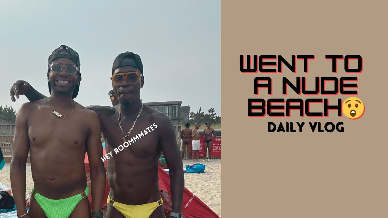Vlog We Went to a GAY NUDE Beach