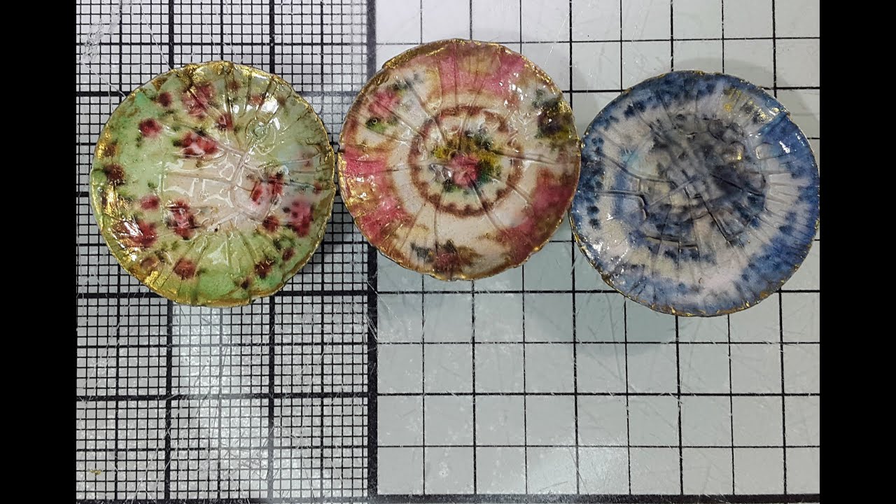 How to Make Pretty Miniature Plates for Free