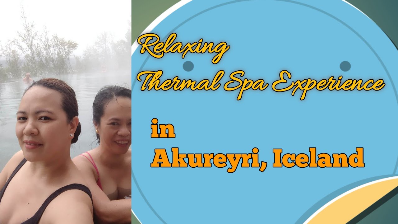 Relaxing In A Thermal Spa in Akureyri Iceland| Forest Lagoon Thermal Spa Experience