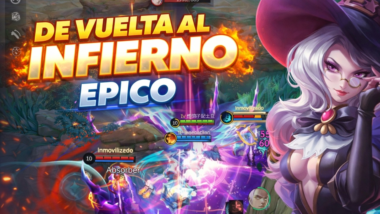 DE VUELTA AL INFIERNO 🔥 ALICE DESTRUYE TODO | PARTIDA ÉPICA EN Mobile Legends
